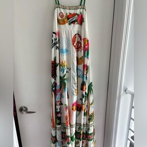 Colorful Graphic Print Women's Dress